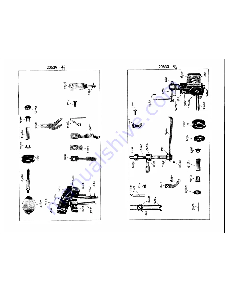 Singer 147-4 Parts List Download Page 22