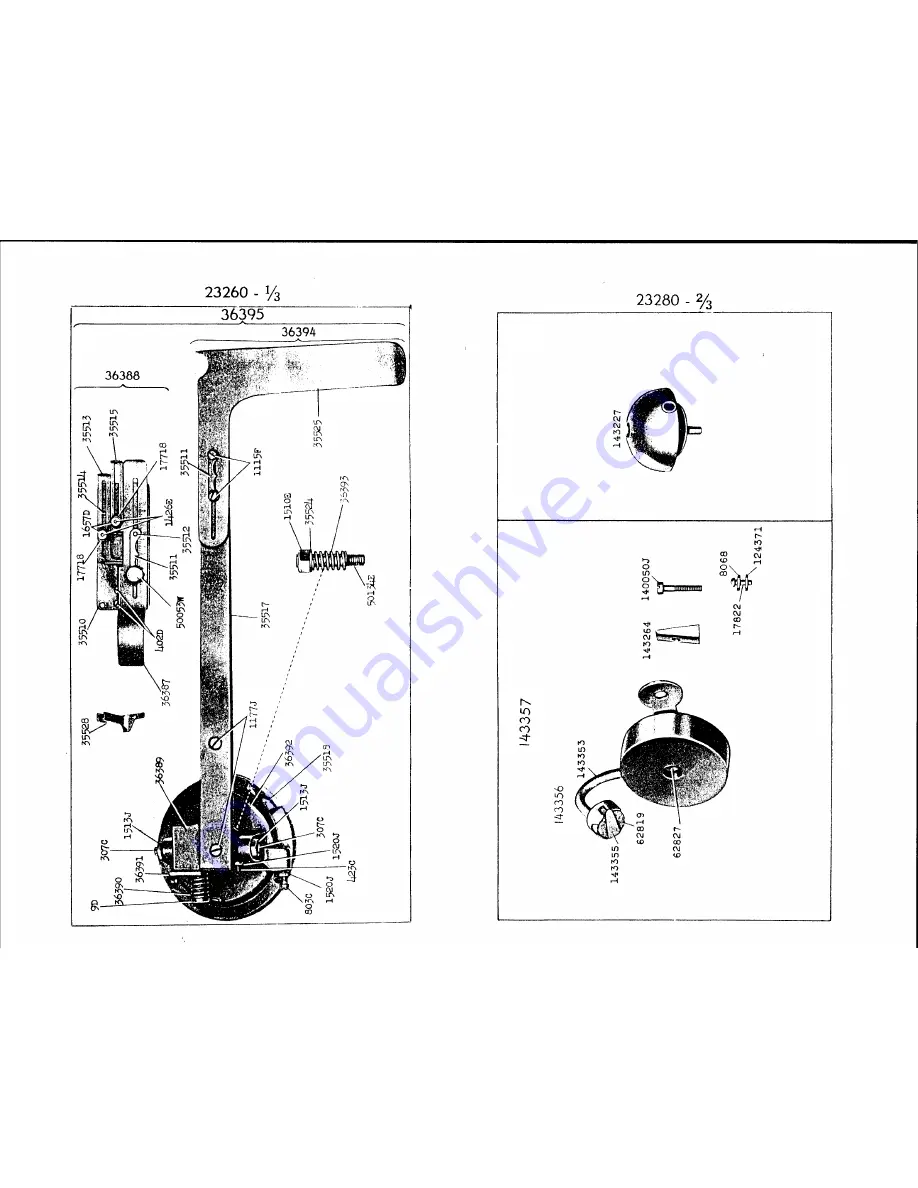 Singer 1500-2 Parts List Download Page 49