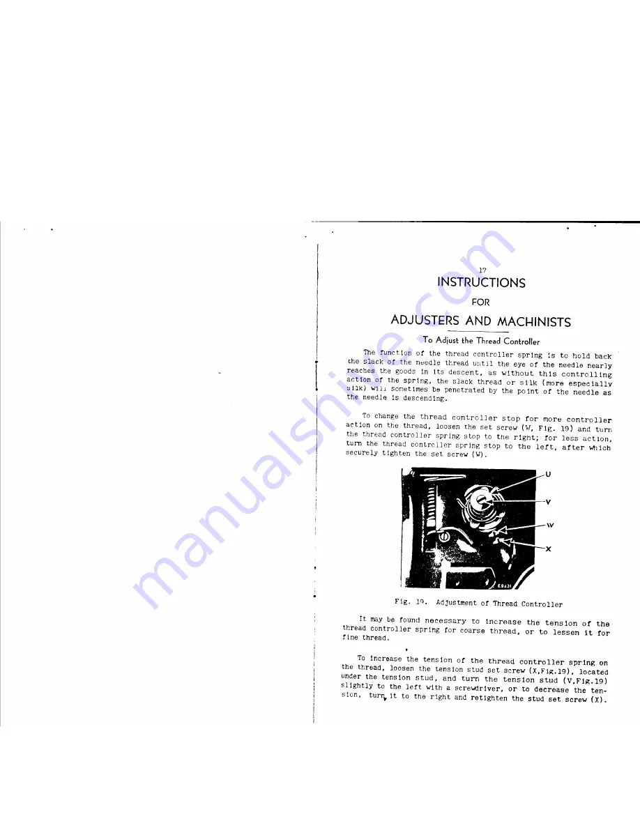 Singer 151W1 Instructions For Using And Adjusting Download Page 10