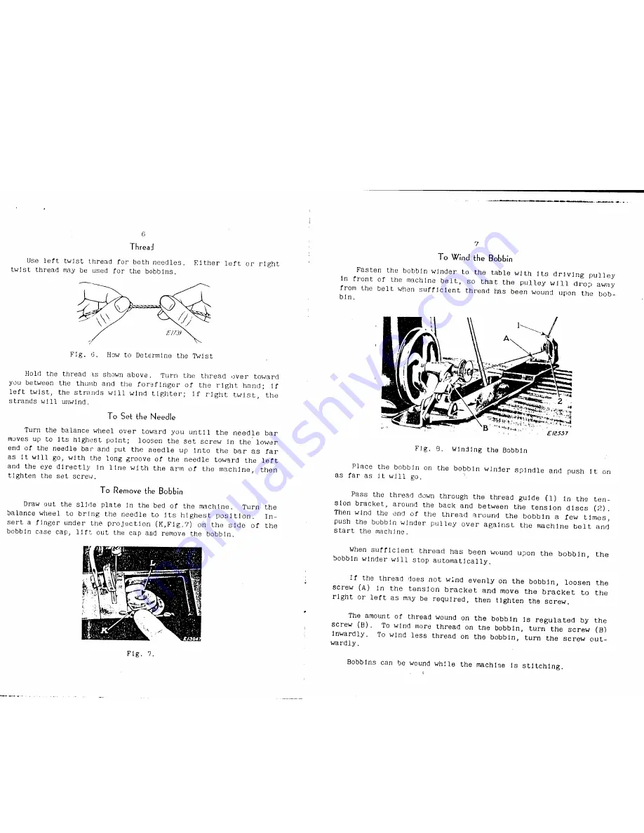 Singer 152W1 Instructions For Using And Adjusting Download Page 5