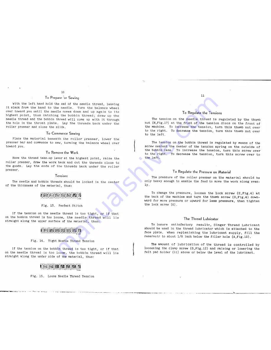 Singer 152W1 Instructions For Using And Adjusting Download Page 7