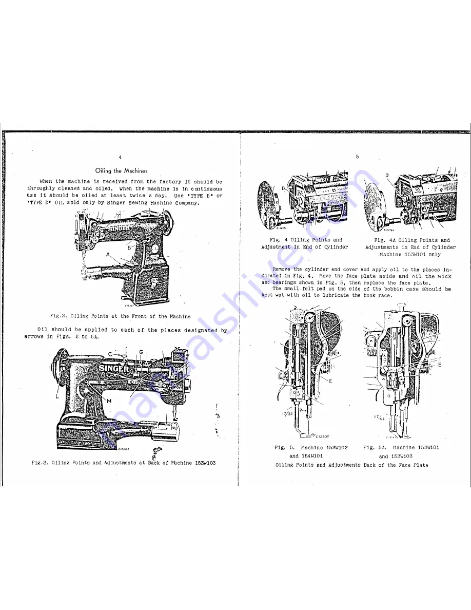 Singer 153W101 Instructions For Using And Adjusting Download Page 4