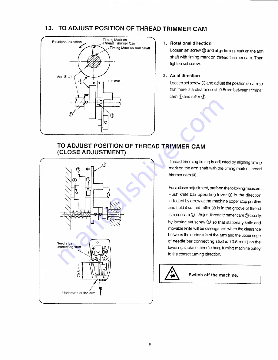 Singer 1669U 101 Скачать руководство пользователя страница 11