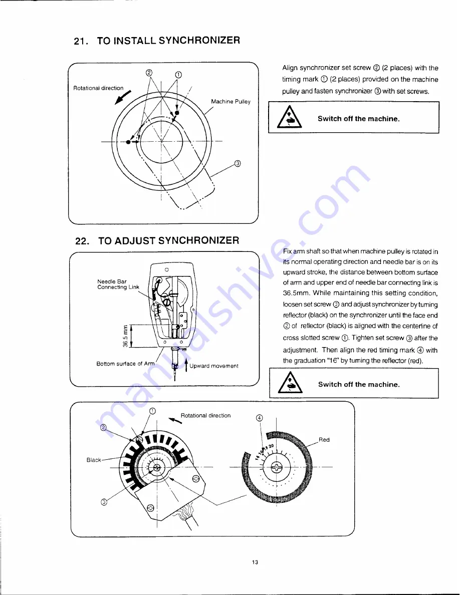 Singer 1669U 101 Скачать руководство пользователя страница 15