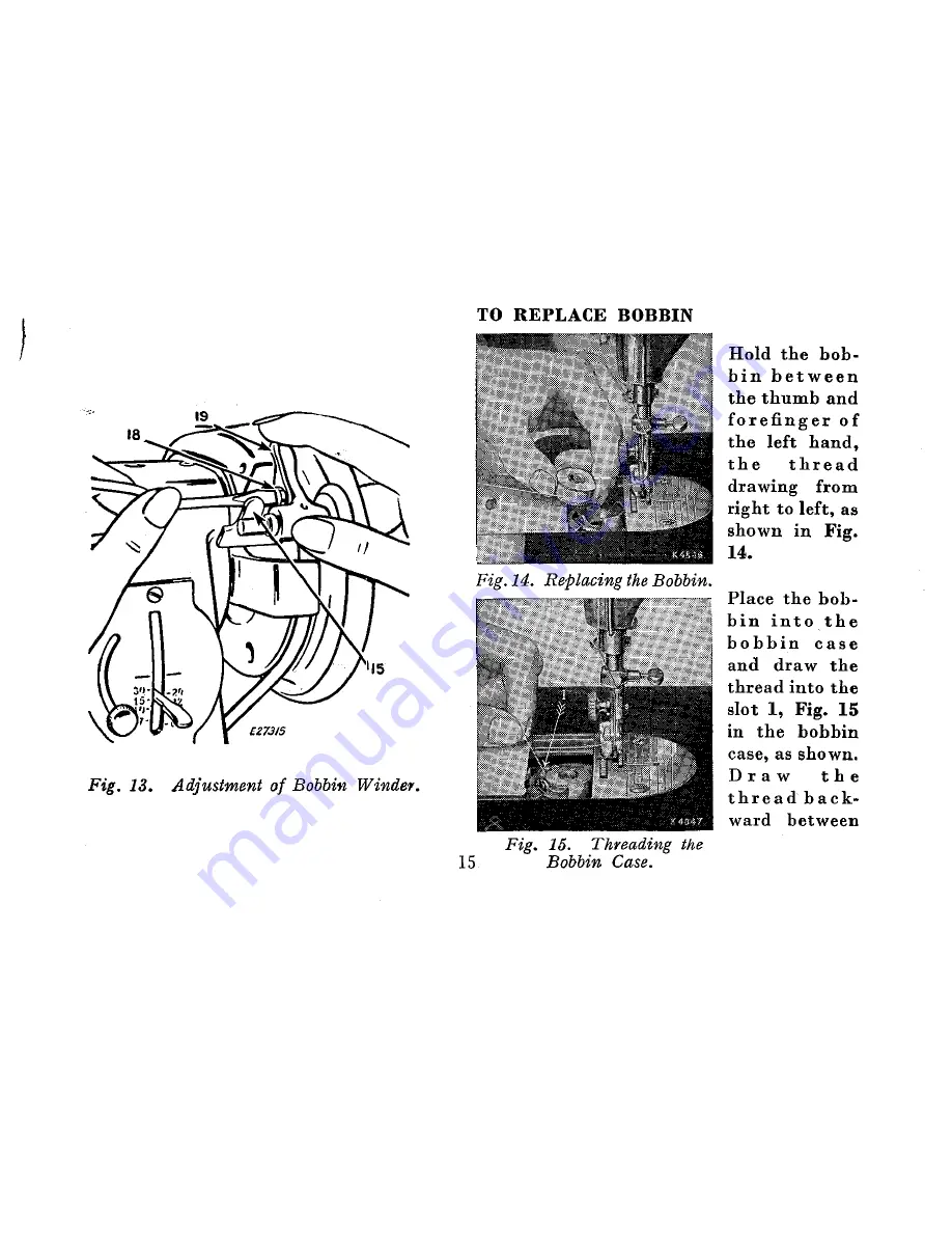 Singer 201K Instructions For Using Manual Download Page 17