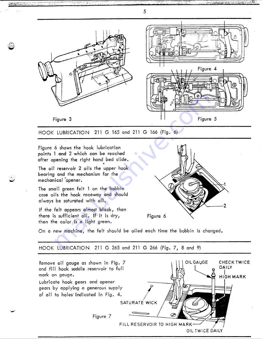 Singer 211G165 Service Manual Download Page 5