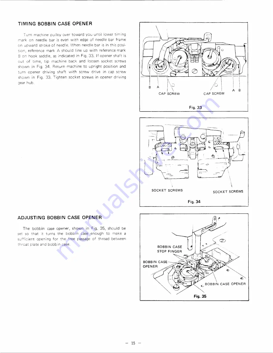 Singer 211U157 Service Manual Download Page 16