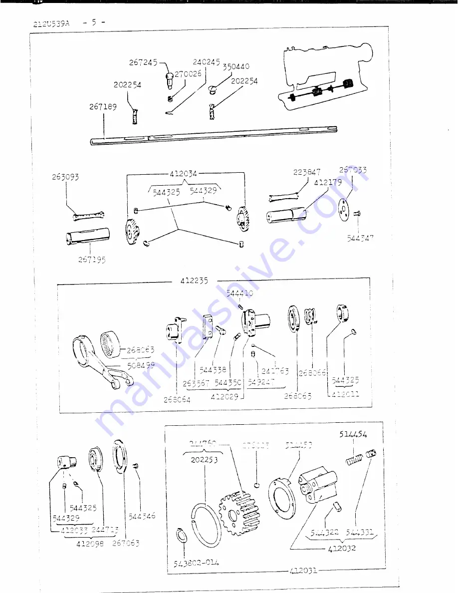 Singer 212U539A Скачать руководство пользователя страница 9