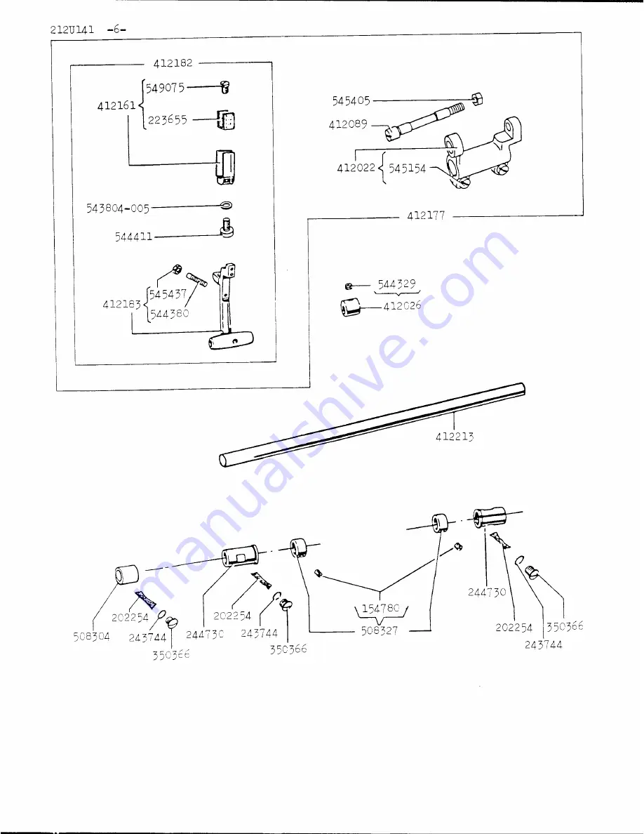 Singer 212U543A Скачать руководство пользователя страница 29