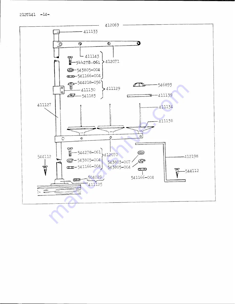 Singer 212U543A Скачать руководство пользователя страница 45