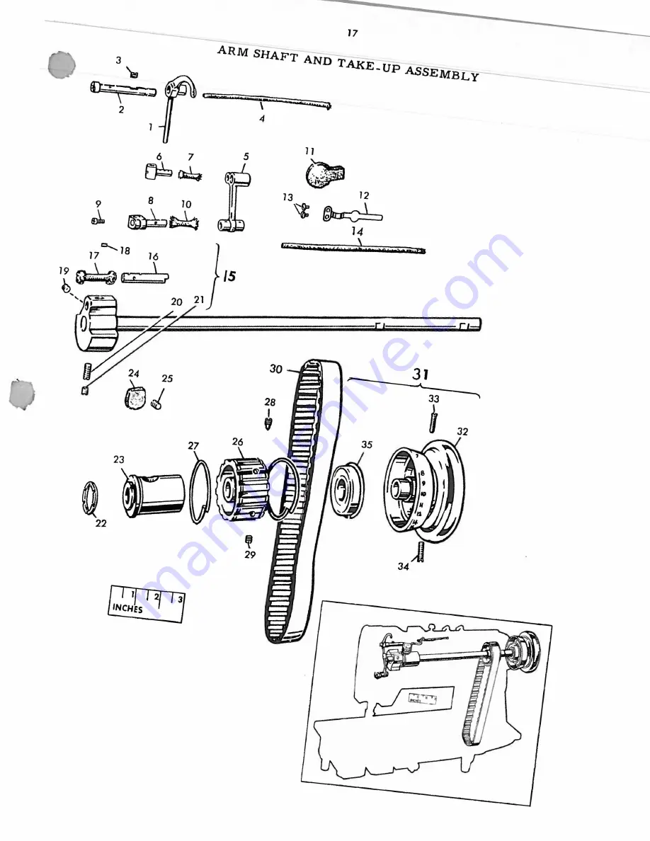 Singer 212Wl45 Скачать руководство пользователя страница 16