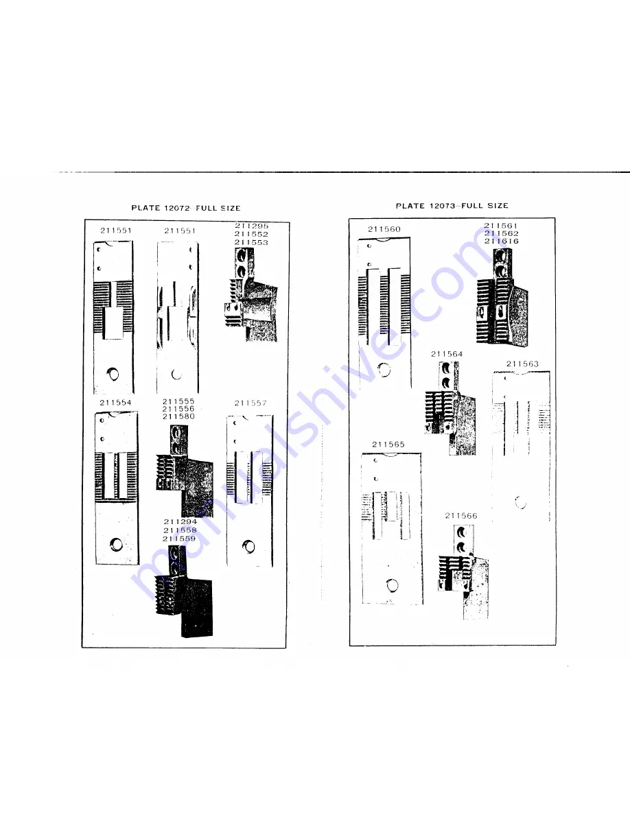 Singer 22W165 Parts List Download Page 42