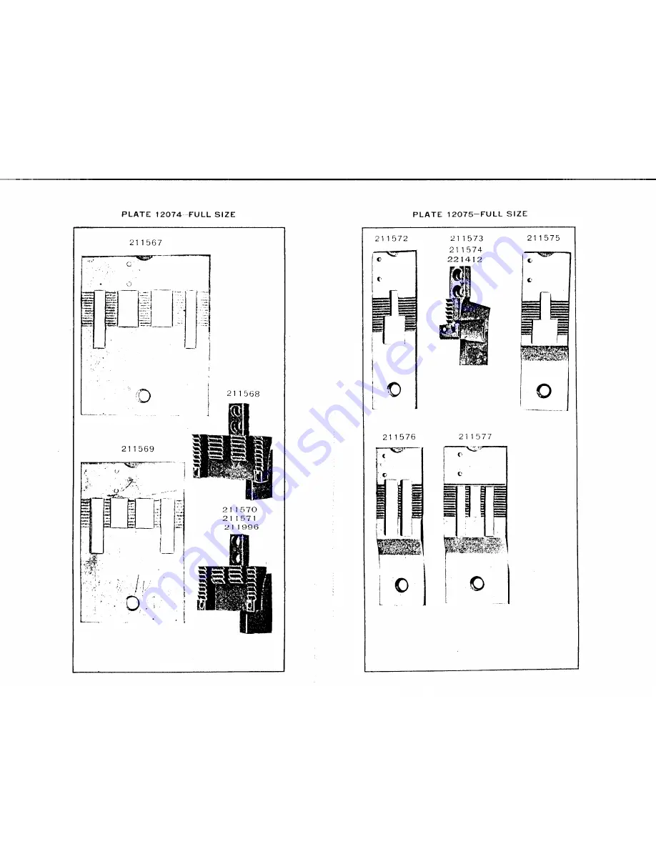 Singer 22W165 Parts List Download Page 43