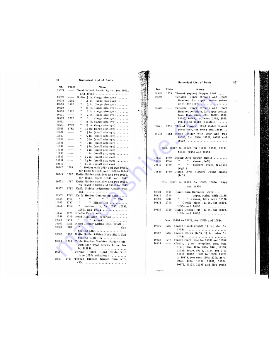 Singer 23-8 Parts List Download Page 19