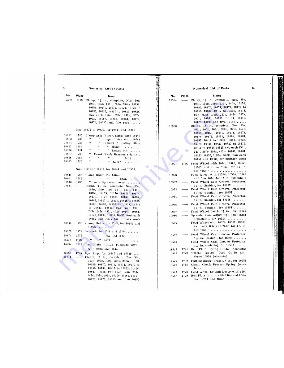 Singer 23-8 Parts List Download Page 20