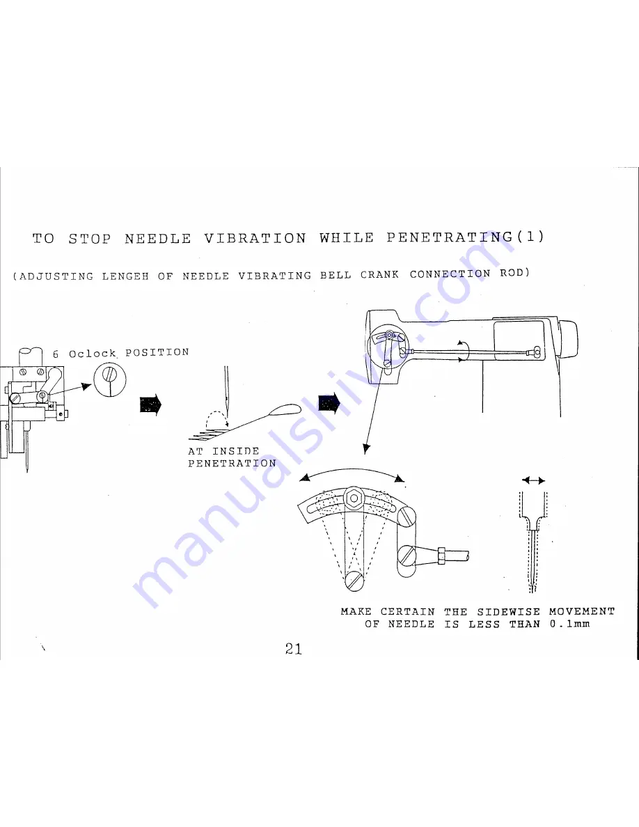 Singer 299U Service Manual Download Page 22