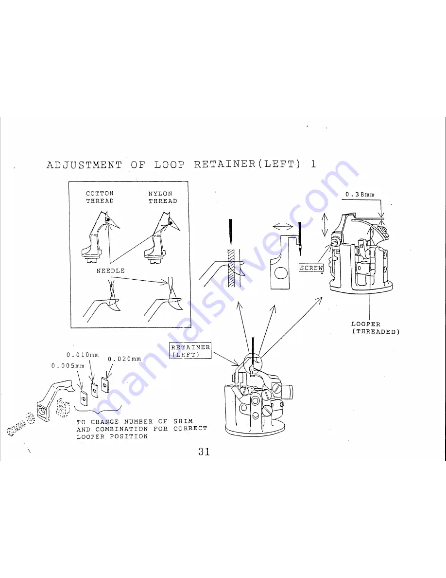 Singer 299U Service Manual Download Page 32