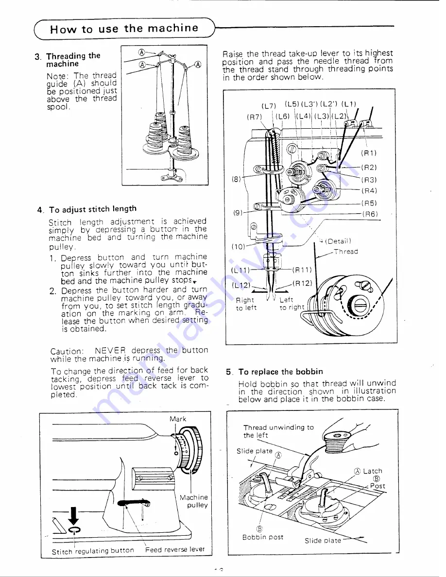 Singer 312 T141 Illustrated Parts List Download Page 18