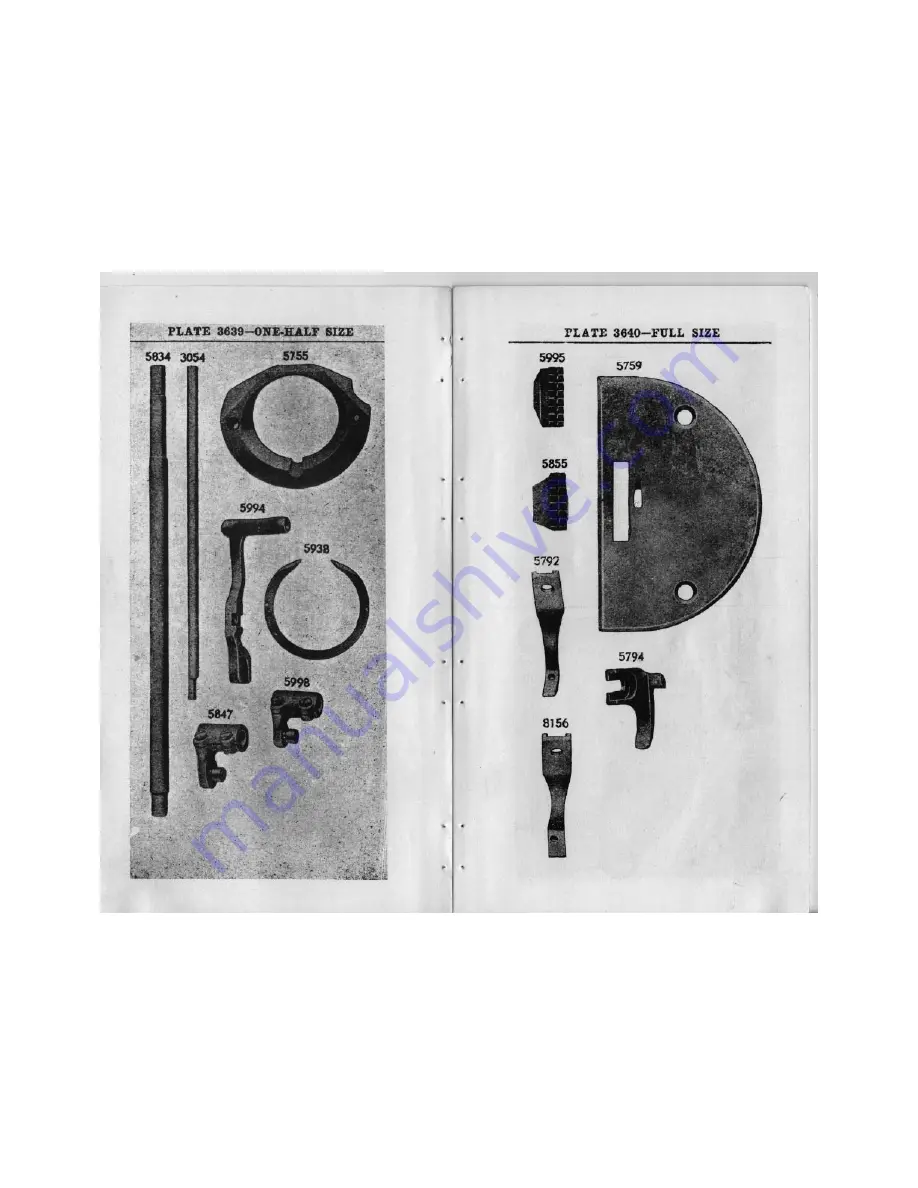 Singer 42-5 List Of Parts Download Page 36