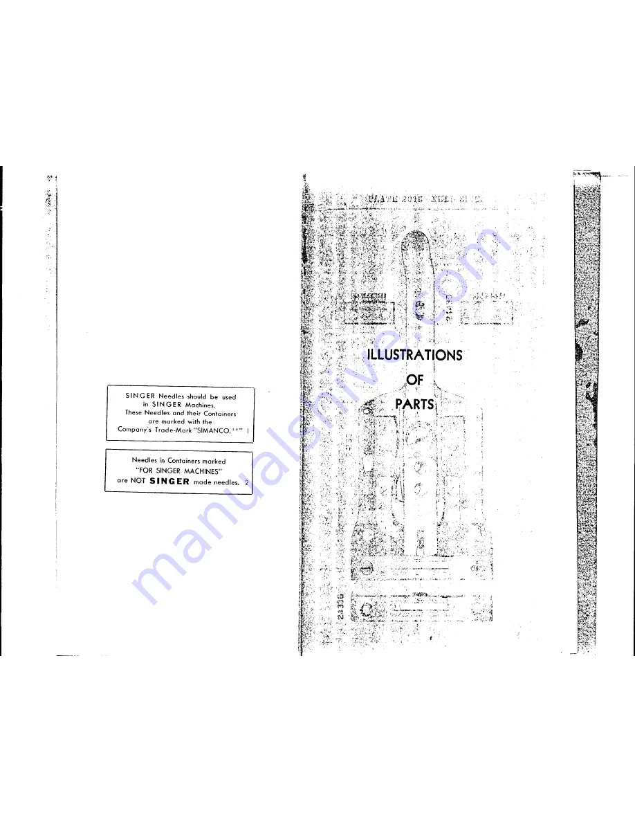 Singer 44-14 List Of Parts Download Page 29