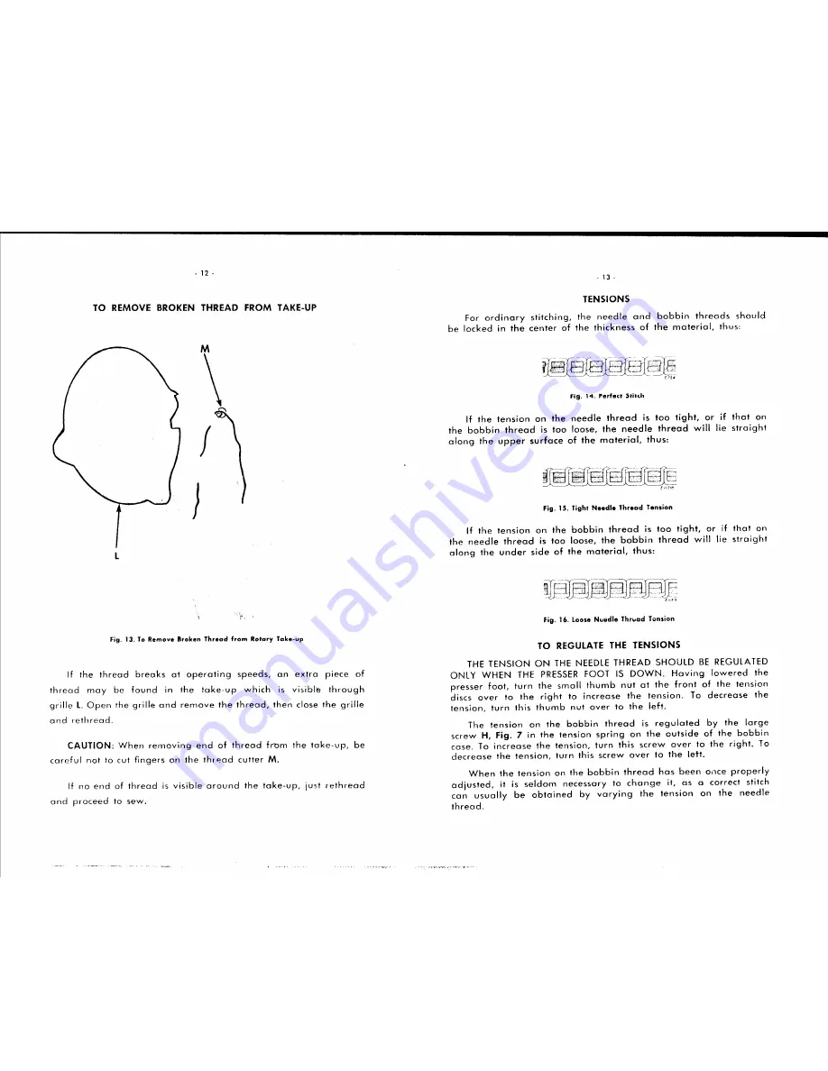 Singer 45K101 Adjusters Manual Download Page 8