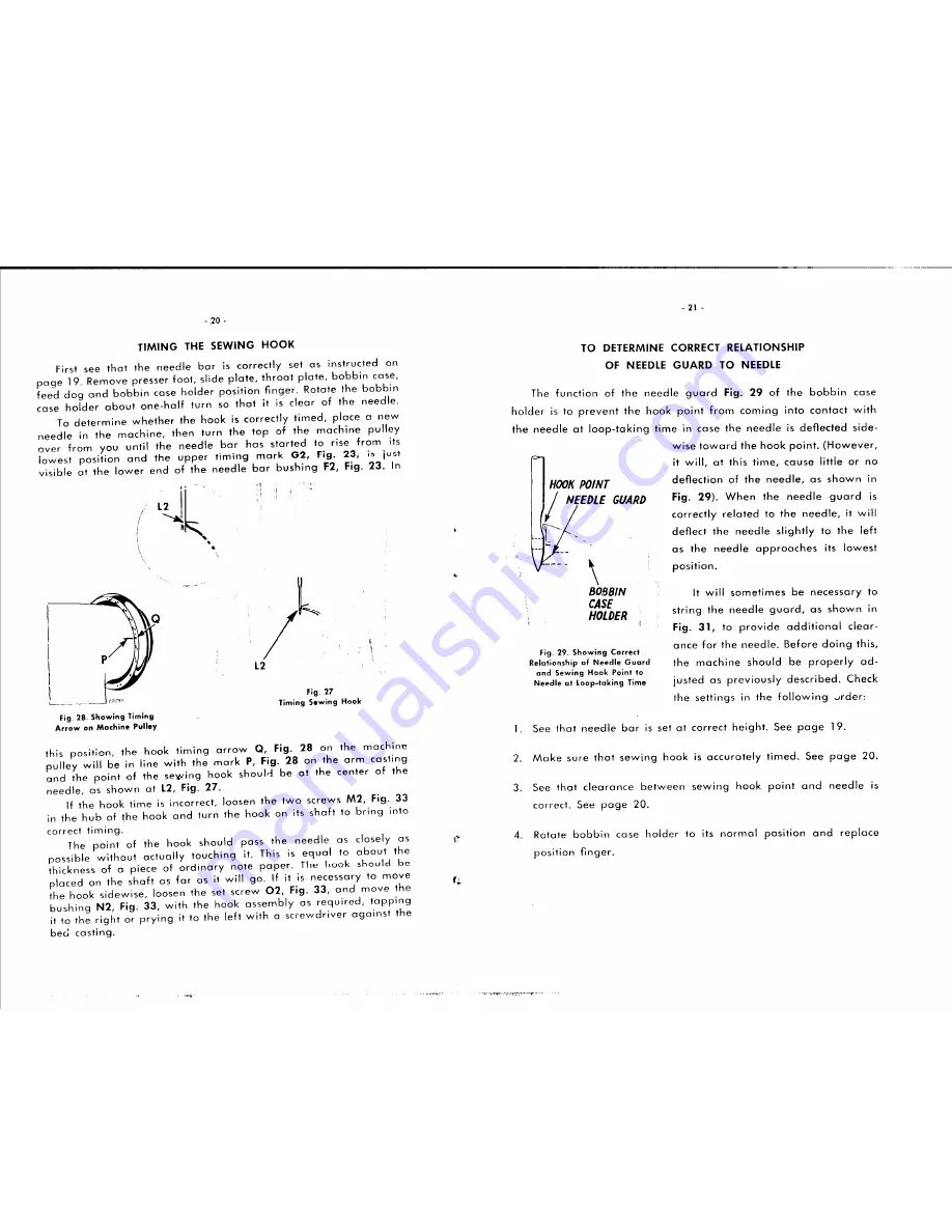 Singer 45K101 Adjusters Manual Download Page 12