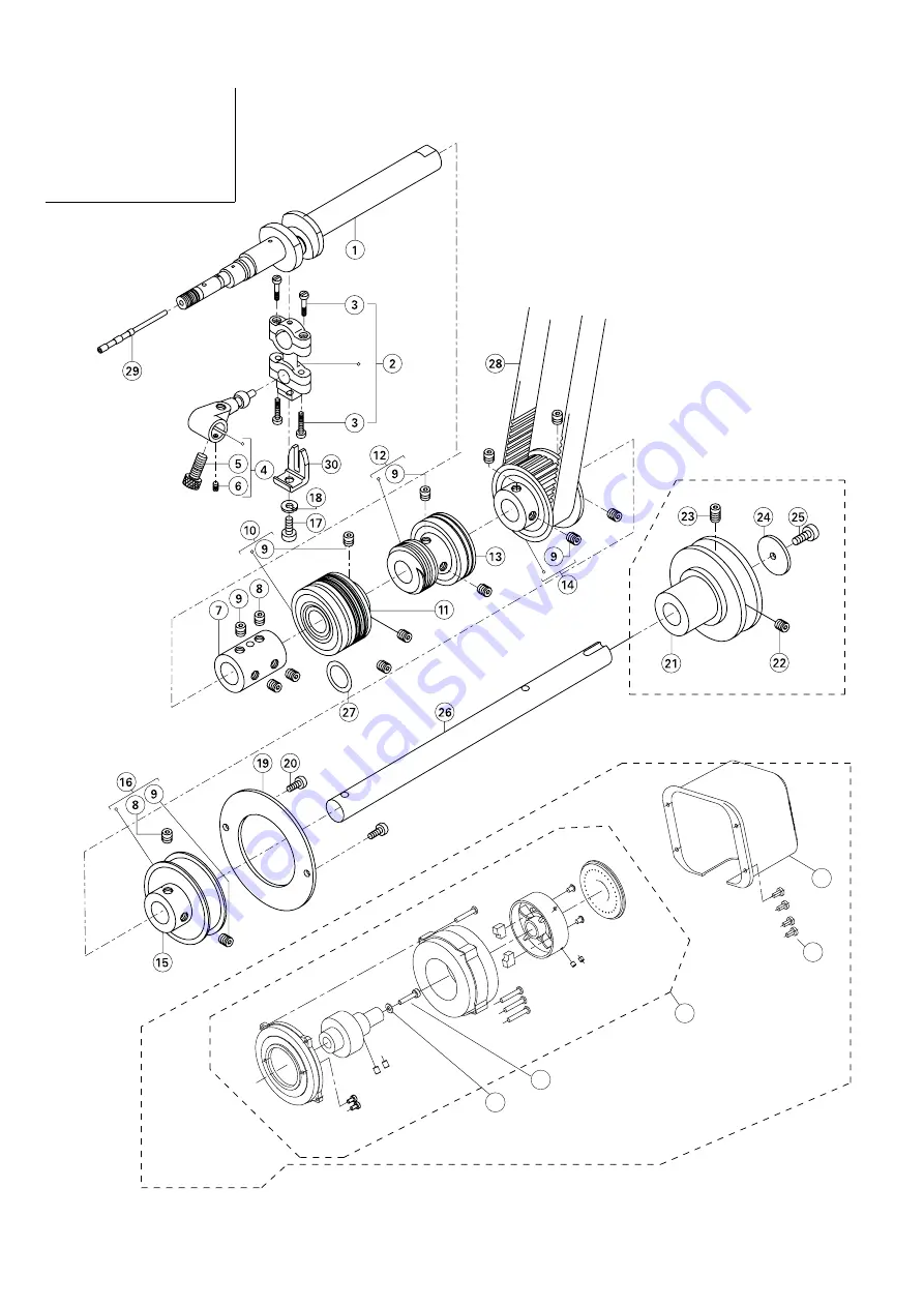 Singer 522D Скачать руководство пользователя страница 31