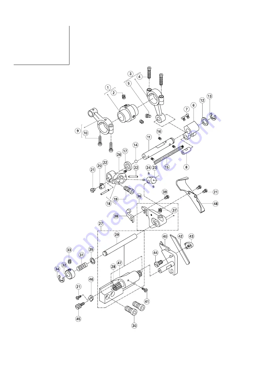 Singer 522D Instruction Manual And Parts List Download Page 69