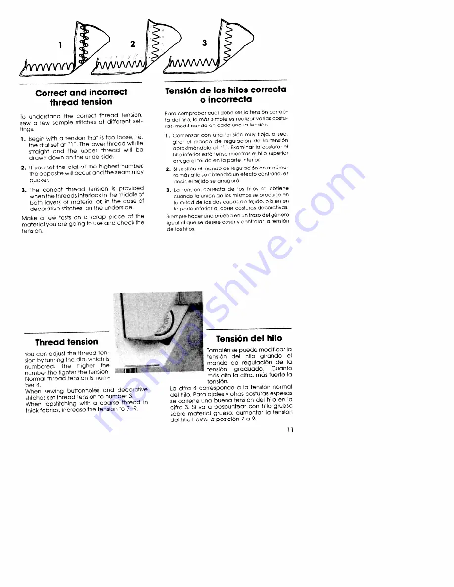 Singer 58-11 Operating Manual Download Page 9