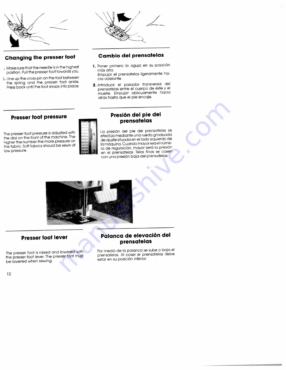 Singer 58-11 Operating Manual Download Page 10