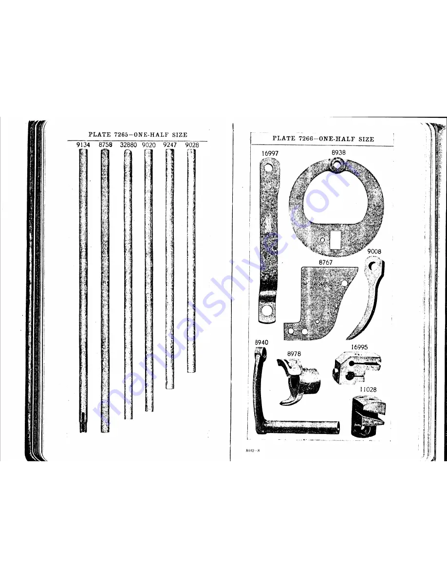 Singer 6-1 Parts Manual Download Page 57