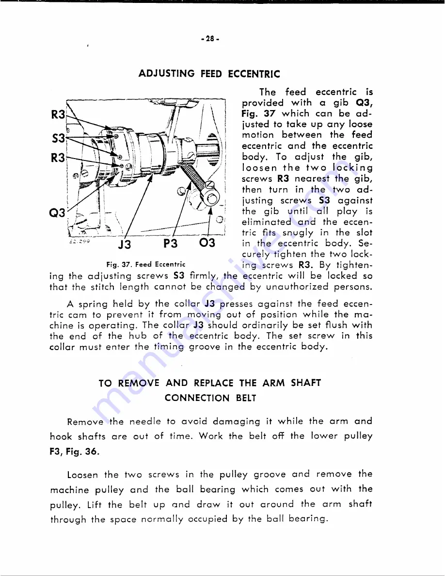 Singer 600W1 Adjusters Manual Download Page 26