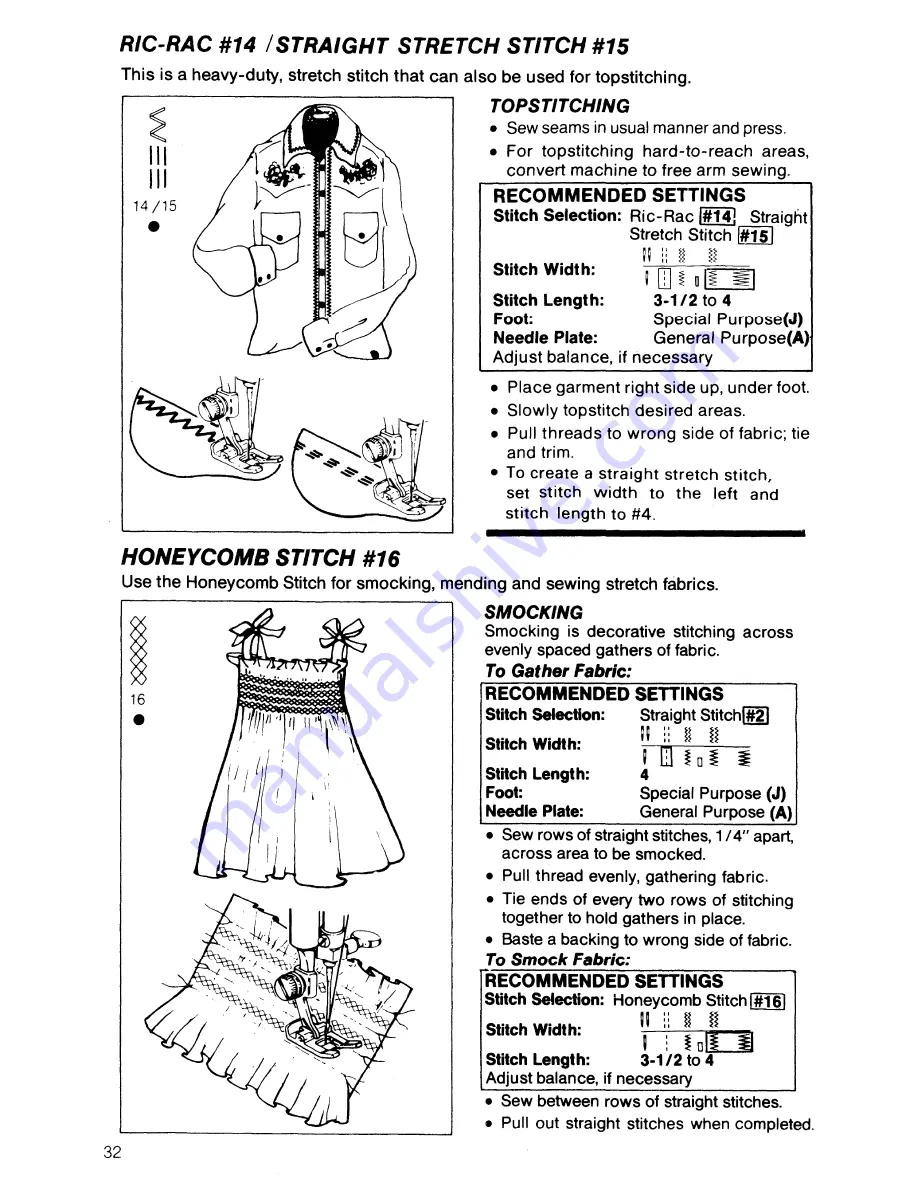 Singer 62-35 Owner'S Manual Download Page 34