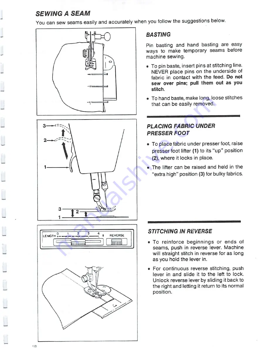 Singer 6234 User Manual Download Page 20