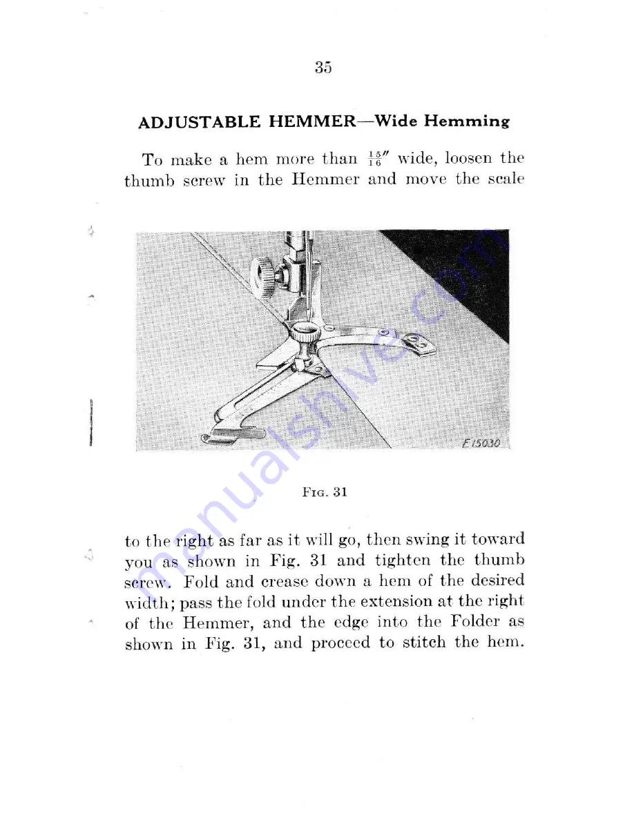 Singer 66-18 Instructions Manual Download Page 37