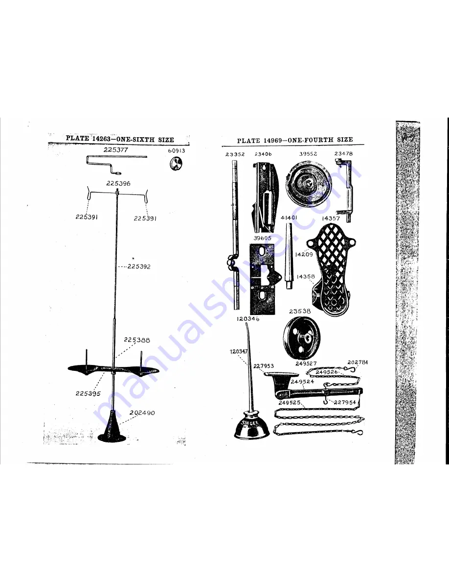 Singer 71-53 Parts List Download Page 42