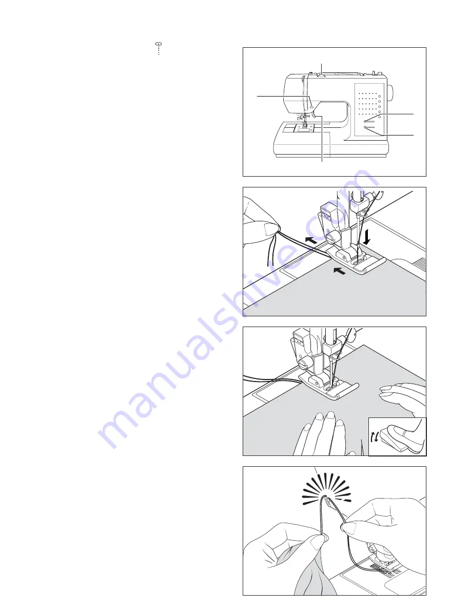 Singer 7462 Instruction Manual Download Page 36