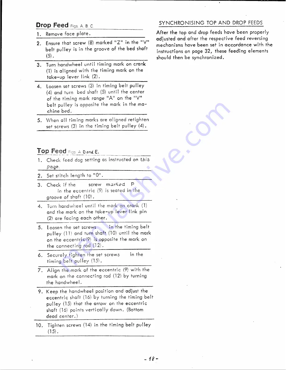 Singer 770A51 Service Manual Download Page 17