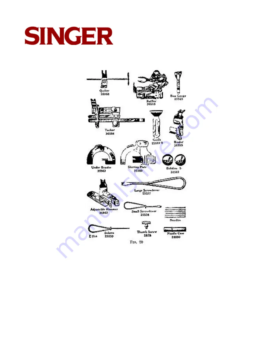 Singer 82387 Instruction Manual Download Page 16