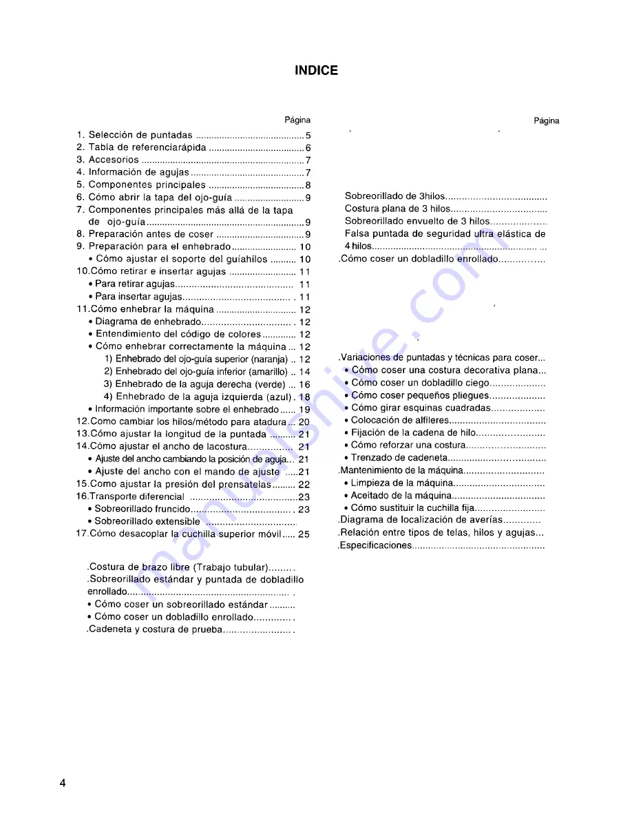 Singer 850CSH Instruction Manual Download Page 60