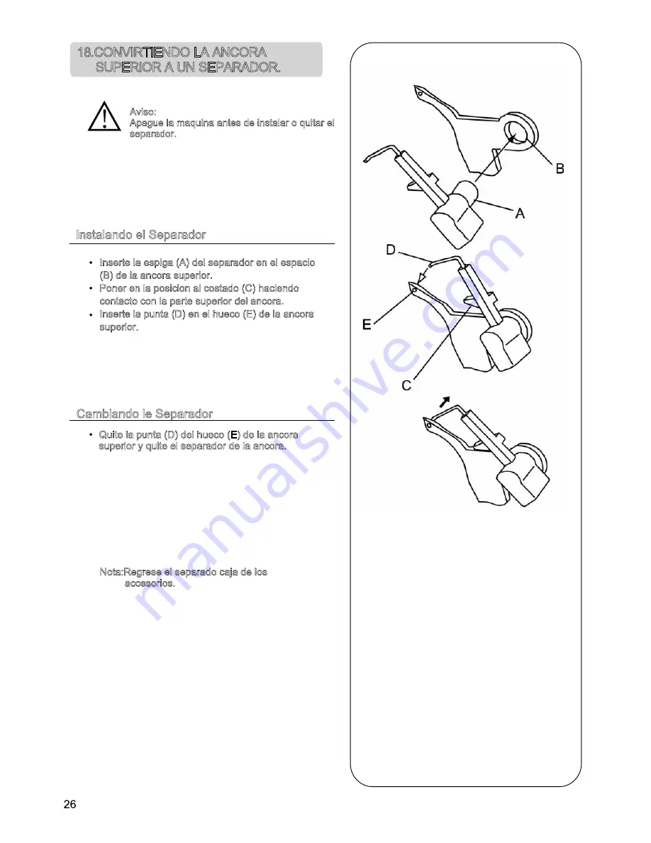 Singer 850CSH Instruction Manual Download Page 82