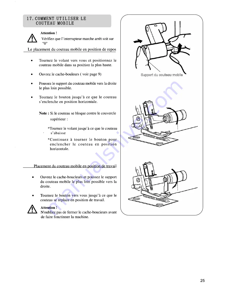 Singer 850CSH Instruction Manual Download Page 135