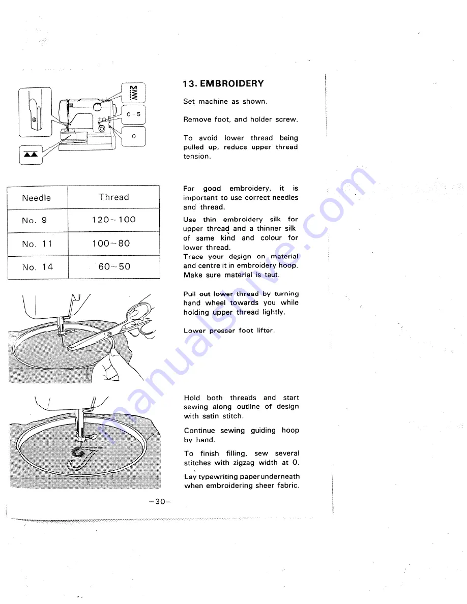 Singer 97-7 Instructions Manual Download Page 33