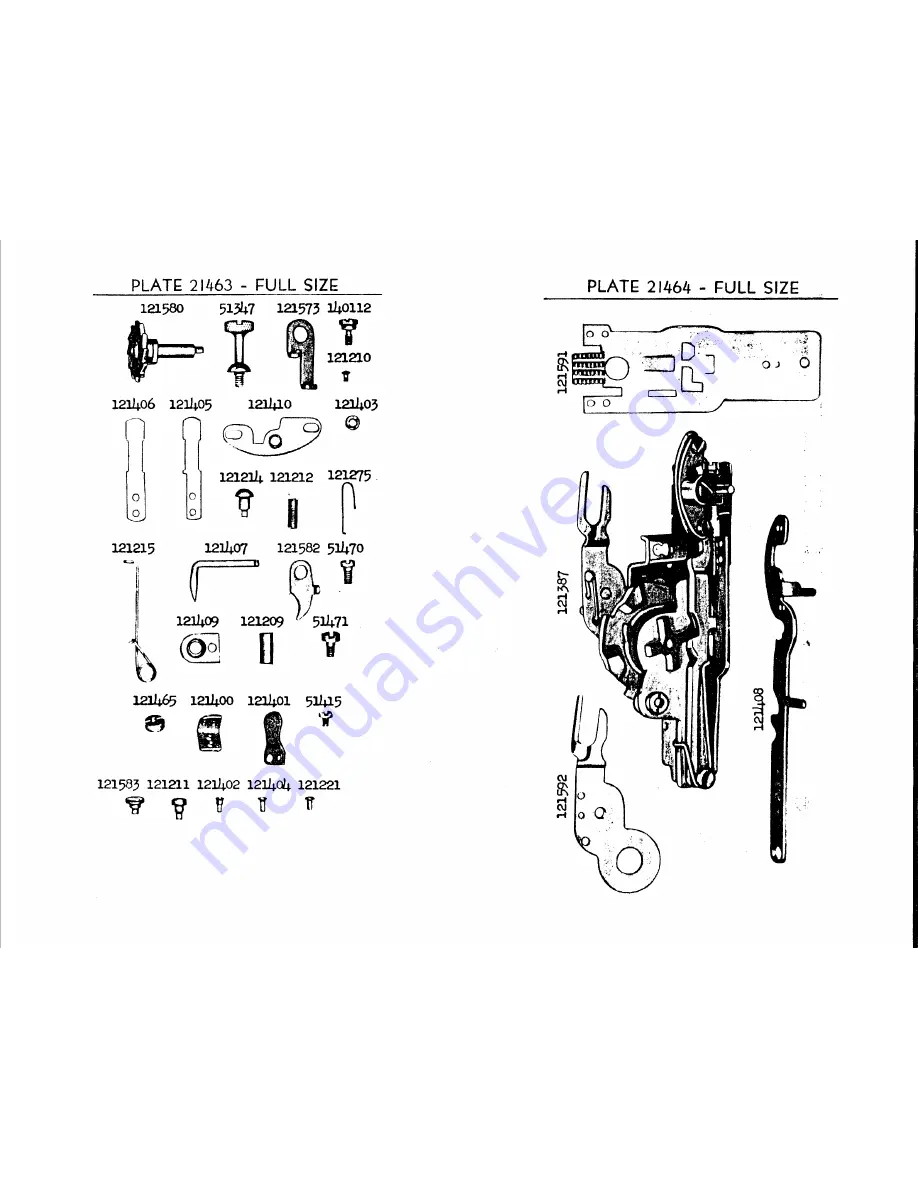 Singer 99-13 List Of Parts Download Page 36