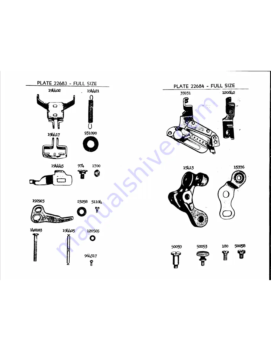 Singer 99-13 List Of Parts Download Page 42