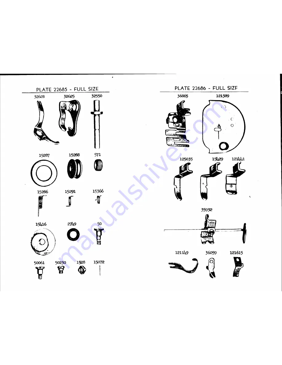 Singer 99-13 List Of Parts Download Page 43