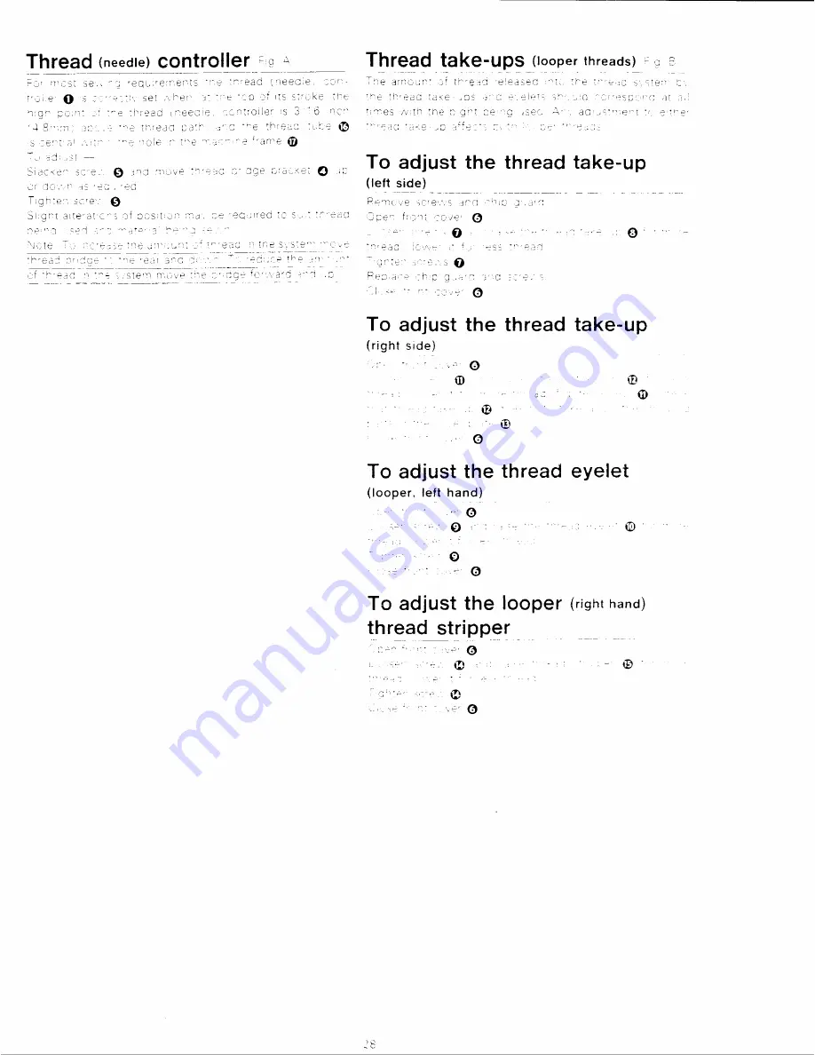 Singer 990B3 Service Manual Download Page 24