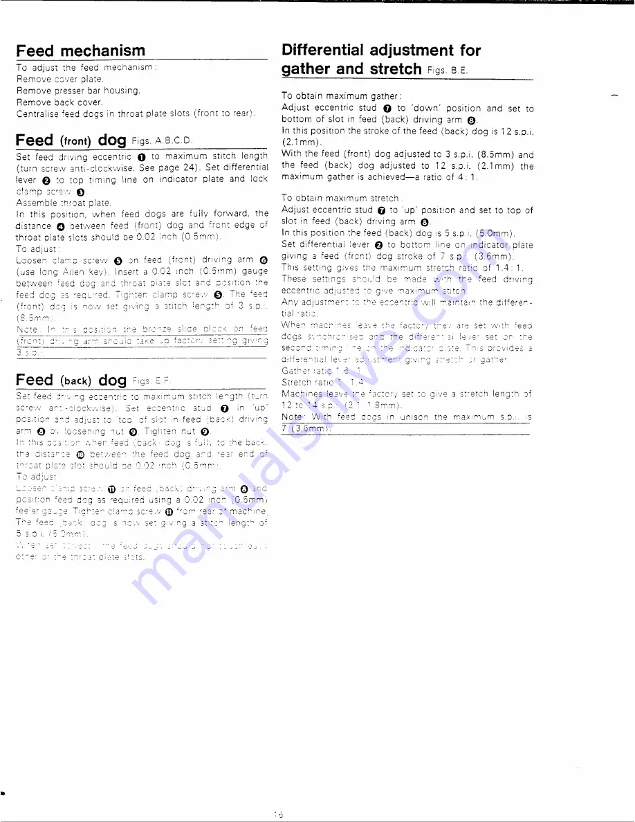 Singer 991B Service Manual Download Page 13