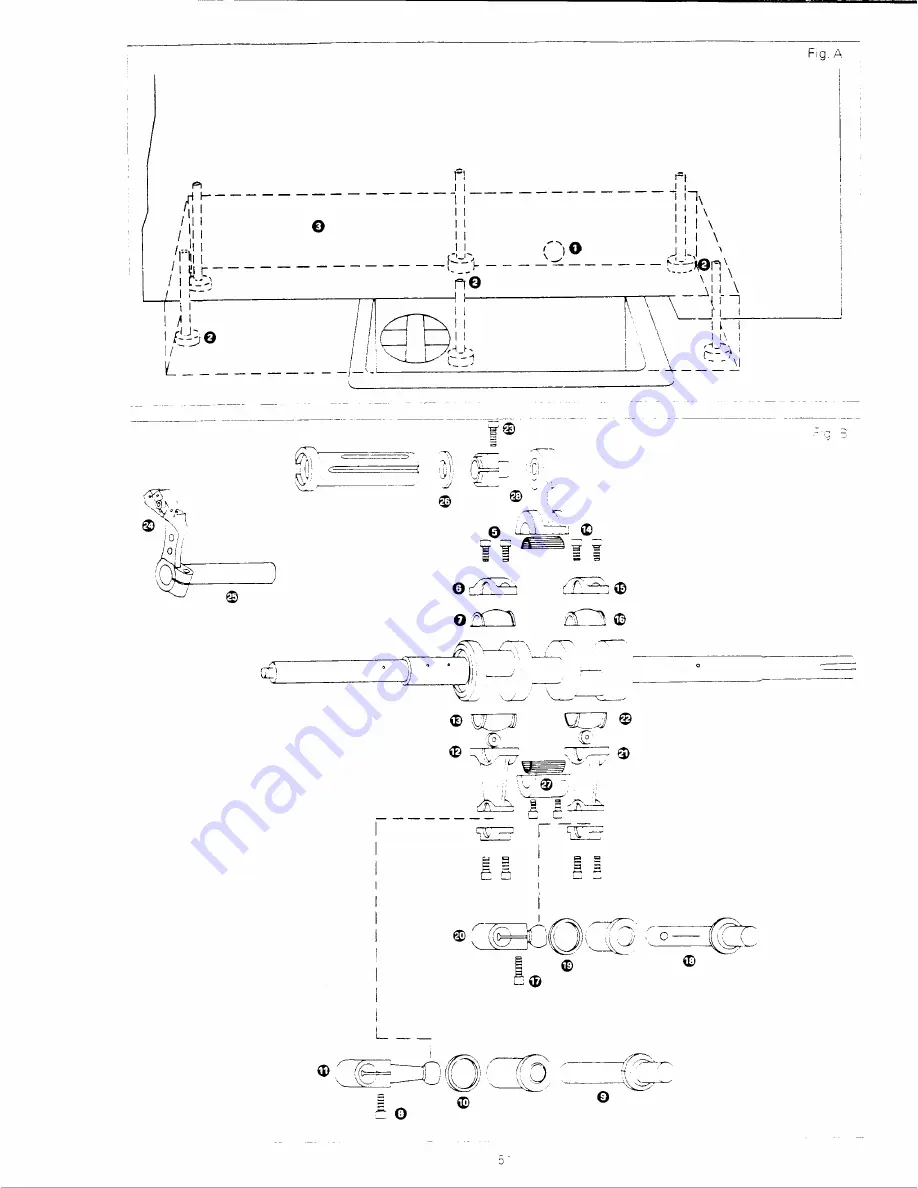 Singer 991B Service Manual Download Page 45