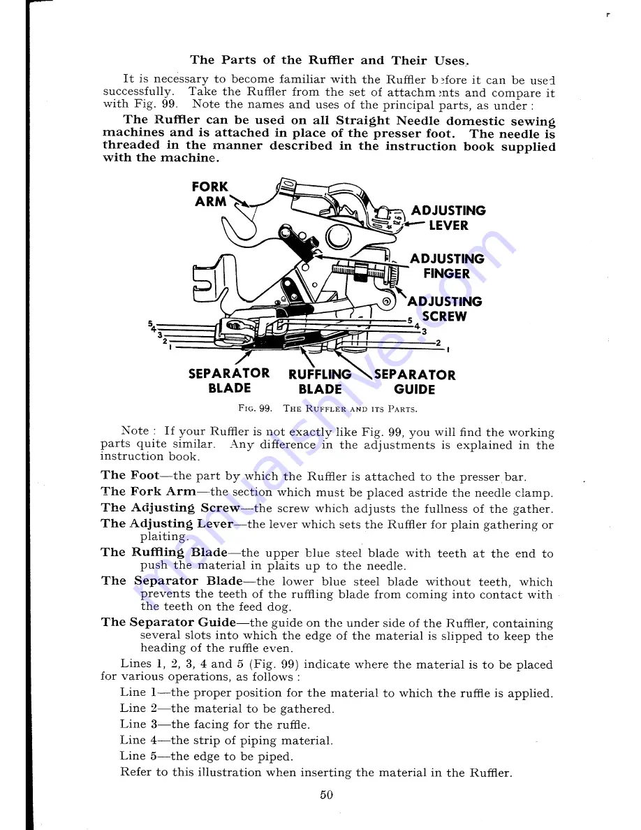 Singer 99K Series Manual Download Page 50